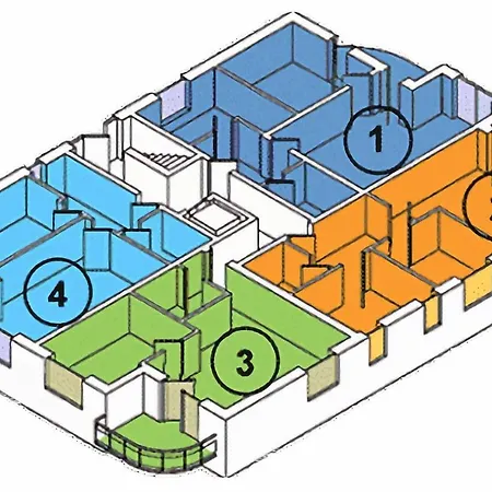 Appartement Haus Niedersachsen 4 Timmendorfer Strand